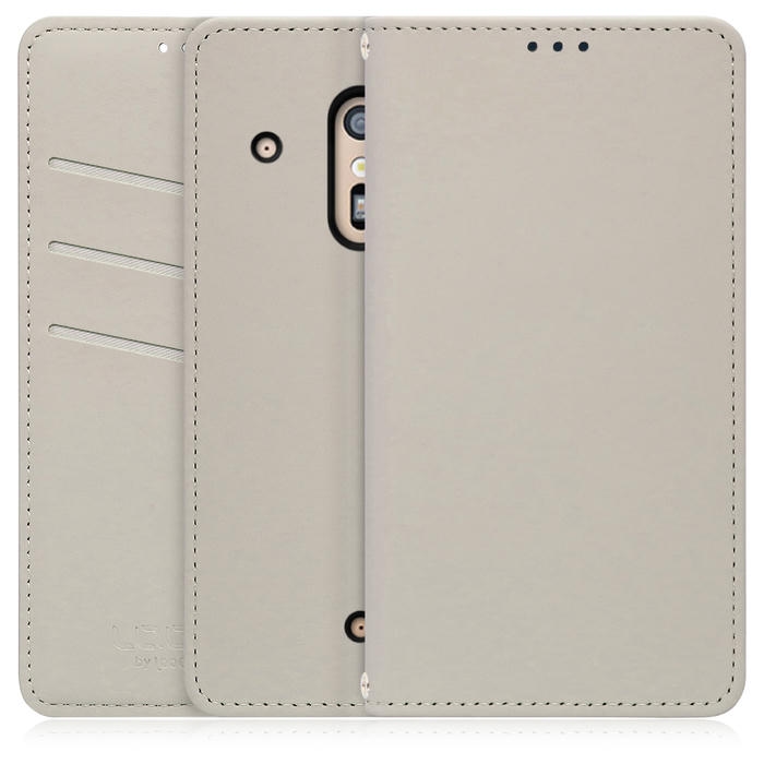 [ LOOF SKIN ] らくらくスマートフォン (me)  F-01L / F-42A らくらくスマートフォンme FUJITSU FCNT スマホケース ケース カバー 手帳型ケース ストラップホール スピーカーホール カード収納 マグネット付き ベルトなし  [ らくらくスマートフォンme F-01L ]