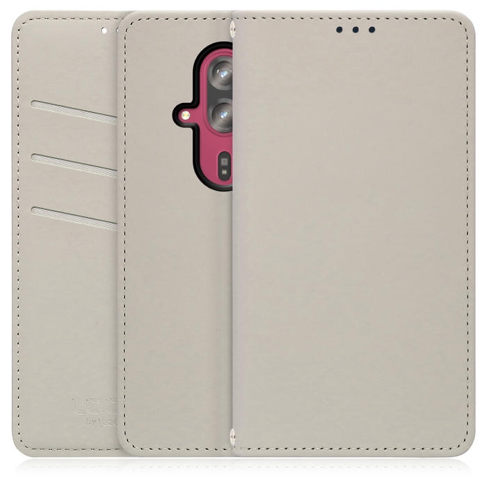 [ LOOF SKIN ] らくらくスマートフォン F-53E F-53E FUJITSU FCNT スマホケース ケース カバー 手帳型ケース ストラップホール スピーカーホール カード収納 マグネット付き ベルトなし  [ らくらくスマートフォン F-53E ]