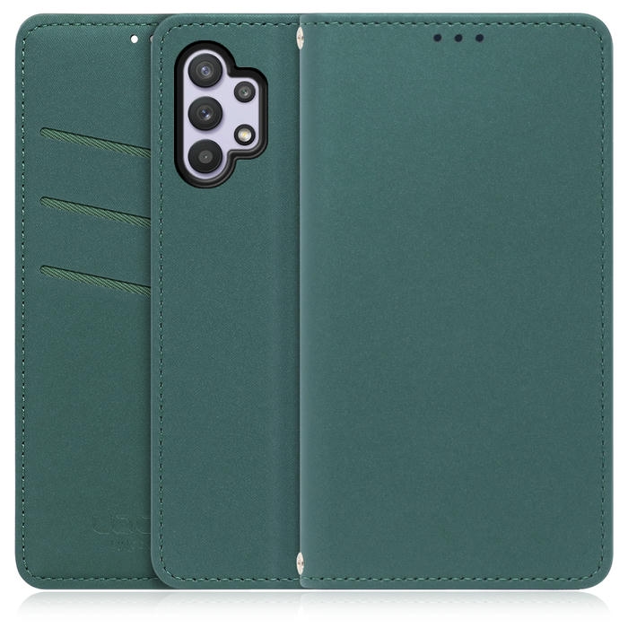 [ LOOF SKIN ] Galaxy A32 5G SCG08 a325g スマホケース ケース カバー 手帳型ケース ストラップホール スピーカーホール カード収納 マグネット付き ベルトなし  [ Galaxy A32 5G ]