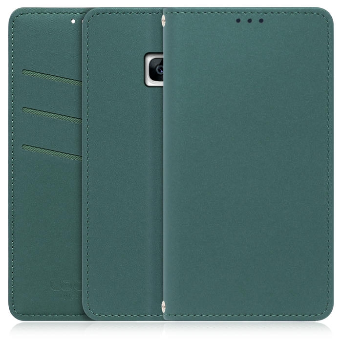 [ LOOF SKIN ] Galaxy S7 edge SC-02H / SCV33 s7edge s7エッジ スマホケース ケース カバー 手帳型ケース ストラップホール スピーカーホール カード収納 マグネット付き ベルトなし  [ Galaxy S7 edge ]