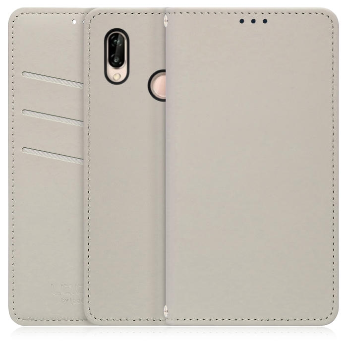[ LOOF SKIN ] HUAWEI P20 lite p20lite スマホケース ケース カバー 手帳型ケース ストラップホール スピーカーホール カード収納 マグネット付き ベルトなし  [ HUAWEI P20 lite ]