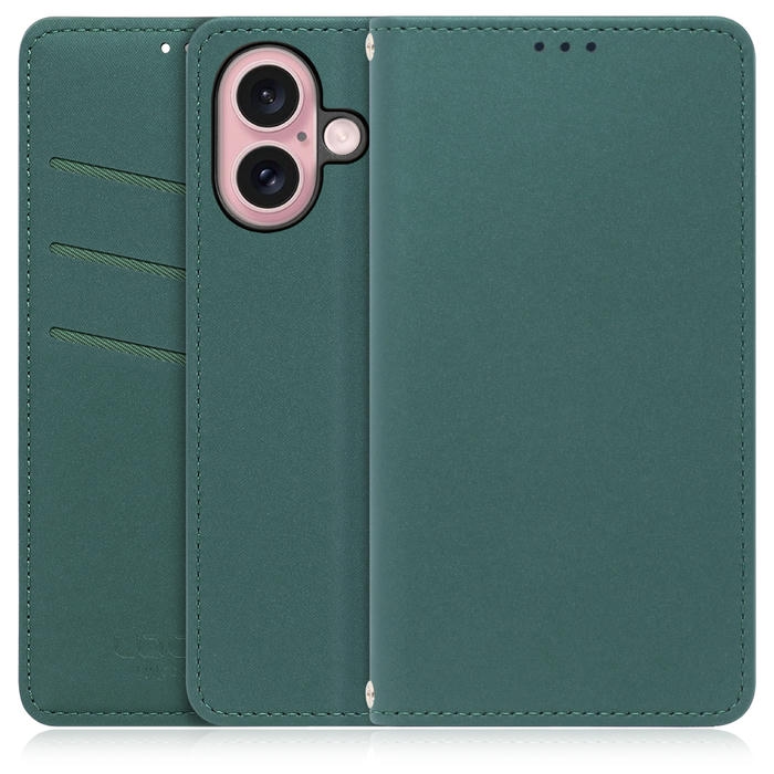 [ LOOF SKIN ] iPhone 16 iPhone16 アイフォン16 iPhone 16 アイフォン 16 スマホケース ケース カバー 手帳型ケース ストラップホール スピーカーホール カード収納 マグネット付き ベルトなし  [ iPhone 16 ]