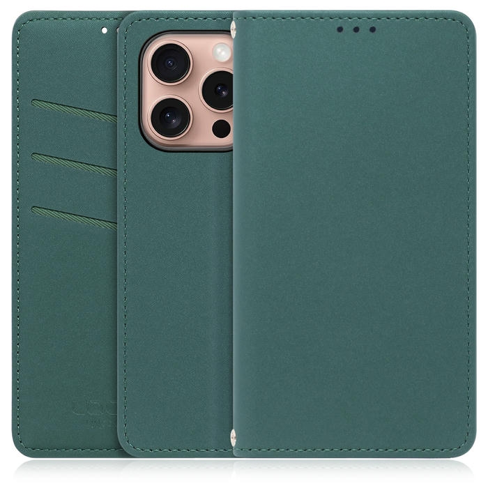 [ LOOF SKIN ] iPhone 16 Pro iPhone16 Pro アイフォン16 プロ スマホケース ケース カバー 手帳型ケース ストラップホール スピーカーホール カード収納 マグネット付き ベルトなし  [ iPhone 16 Pro ]