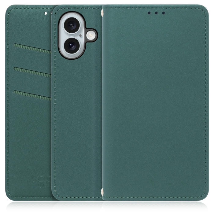 [ LOOF SKIN ] iPhone 16 Plus iPhone16 Plus アイフォン16 プラス  スマホケース ケース カバー 手帳型ケース ストラップホール スピーカーホール カード収納 マグネット付き ベルトなし  [ iPhone 16 Plus ]
