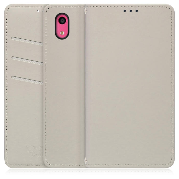 [ LOOF SKIN ] KYOCERA おてがるスマホ01 KYV44  スマホケース ケース カバー 手帳型ケース ストラップホール スピーカーホール カード収納 マグネット付き ベルトなし  [ おてがるスマホ01 / KYV44 ]