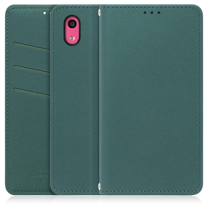 [ LOOF SKIN ] KYOCERA おてがるスマホ01 KYV44  スマホケース ケース カバー 手帳型ケース ストラップホール スピーカーホール カード収納 マグネット付き ベルトなし  [ おてがるスマホ01 / KYV44 ]