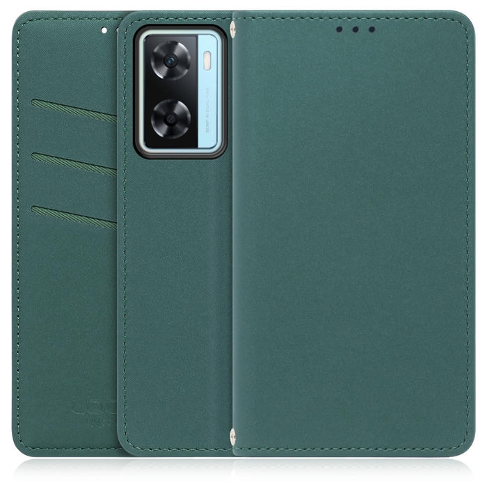 [ LOOF SKIN ] OPPO A77  スマホケース ケース カバー 手帳型ケース ストラップホール スピーカーホール カード収納 マグネット付き ベルトなし  [ OPPO A77 ]