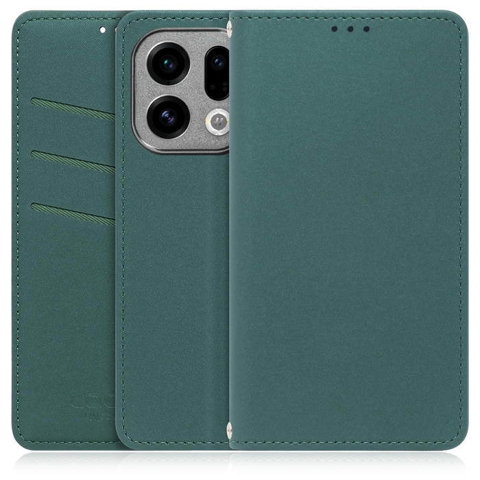 [ LOOF SKIN ] OPPO Find X9 OPG07 CPH2797 スマホケース ケース カバー 手帳型ケース ストラップホール スピーカーホール カード収納 マグネット付き ベルトなし  [ OPPO Find X9 ]