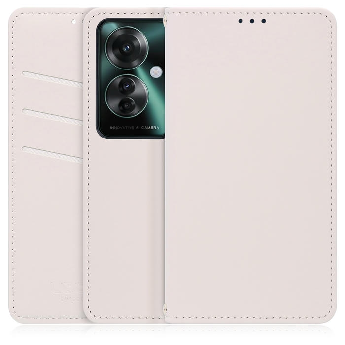 [ LOOF SKIN ] OPPO Reno11 A  スマホケース ケース カバー 手帳型ケース ストラップホール スピーカーホール カード収納 マグネット付き ベルトなし  [ OPPO Reno11 A ]