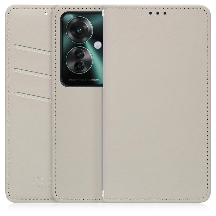 [ LOOF SKIN ] OPPO Reno11 A  スマホケース ケース カバー 手帳型ケース ストラップホール スピーカーホール カード収納 マグネット付き ベルトなし  [ OPPO Reno11 A ]