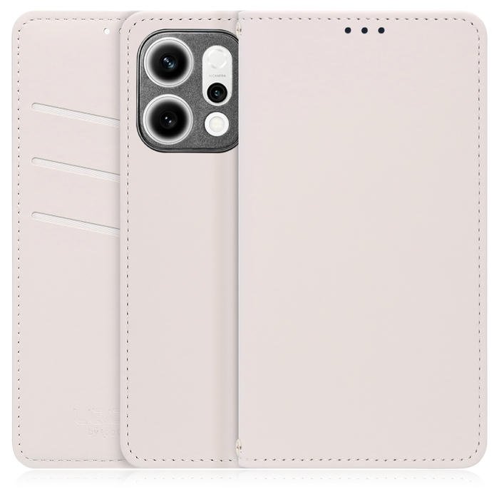 [ LOOF SKIN ] OPPO Reno14 5G  スマホケース ケース カバー 手帳型ケース ストラップホール スピーカーホール カード収納 マグネット付き ベルトなし  [ OPPO Reno14 5G ]