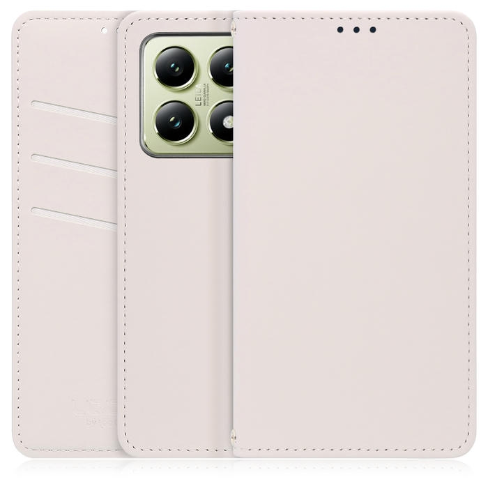 [ LOOF SKIN ] Xiaomi 14T XIG06 スマホケース ケース カバー 手帳型ケース ストラップホール スピーカーホール カード収納 マグネット付き ベルトなし  [ Xiaomi 14T ]