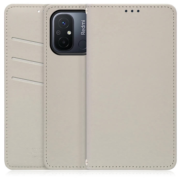 [ LOOF SKIN ] Xiaomi Redmi 12C Redmi12C スマホケース ケース カバー 手帳型ケース ストラップホール スピーカーホール カード収納 マグネット付き ベルトなし  [ Xiaomi Redmi 12C ]