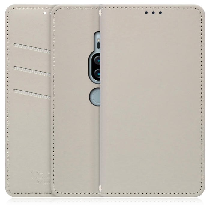 [ LOOF SKIN ] Xperia XZ2 Premium SO-04K / SOV38 xz2premium スマホケース ケース カバー 手帳型ケース ストラップホール スピーカーホール カード収納 マグネット付き ベルトなし  [ Xperia XZ2 Premium ]