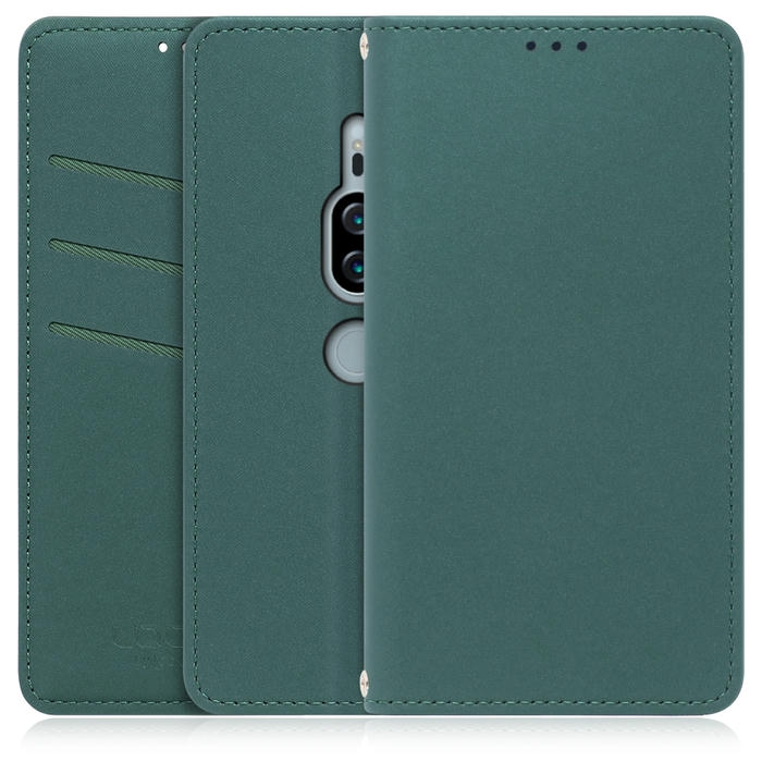 [ LOOF SKIN ] Xperia XZ2 Premium SO-04K / SOV38 xz2premium スマホケース ケース カバー 手帳型ケース ストラップホール スピーカーホール カード収納 マグネット付き ベルトなし  [ Xperia XZ2 Premium ]