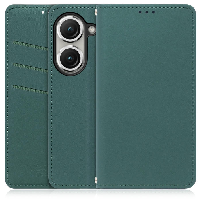 [ LOOF SKIN ] ASUS Zenfone 9 zenphone9 スマホケース ケース カバー 手帳型ケース ストラップホール スピーカーホール カード収納 マグネット付き ベルトなし  [ Zenfone 9 ]