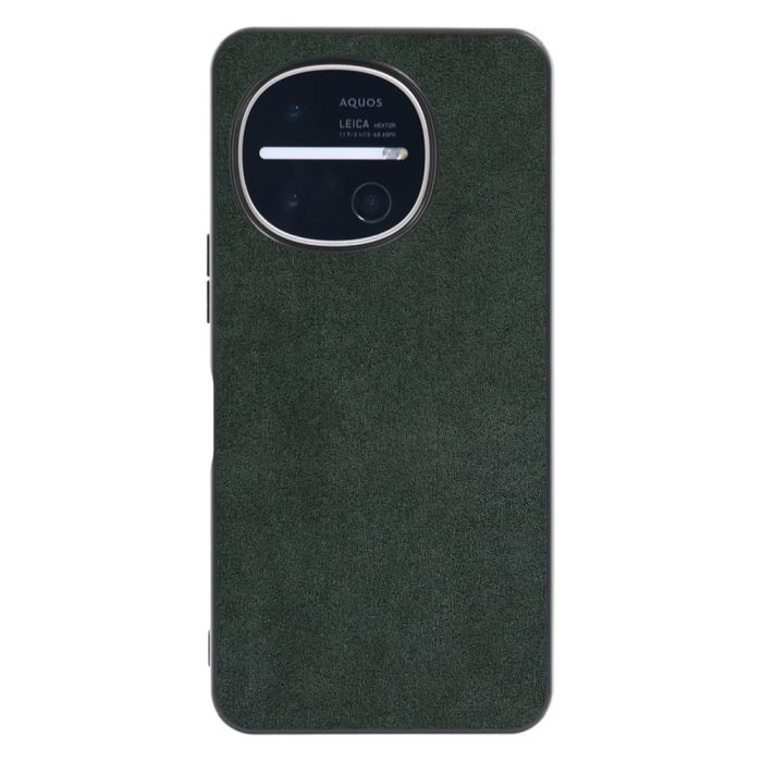 [ LOOF ALCANTARA-SHELL ] AQUOS R11 SH-51G SH-M35 ケース カバー スマホケース アルカンターラ シンプル ストラップホール [ AQUOS R11 ]