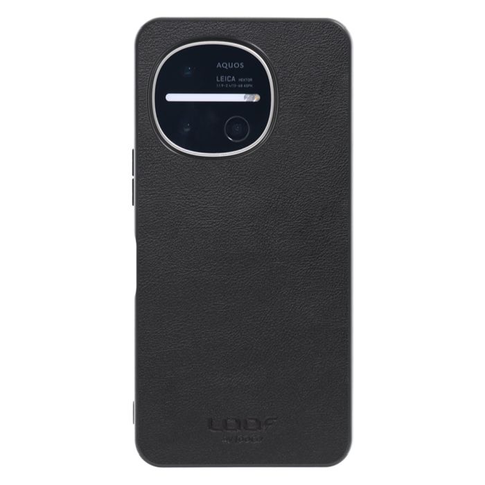 [ LOOF BASIC-SHELL ] AQUOS R11 SH-51G SH-M35 ケース カバー スマホケース 本革 レザー シンプル ストラップホール [ AQUOS R11 ]