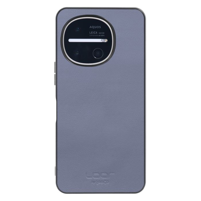 [ LOOF BASIC-SHELL ] AQUOS R11 SH-51G SH-M35 ケース カバー スマホケース 本革 レザー シンプル ストラップホール [ AQUOS R11 ]