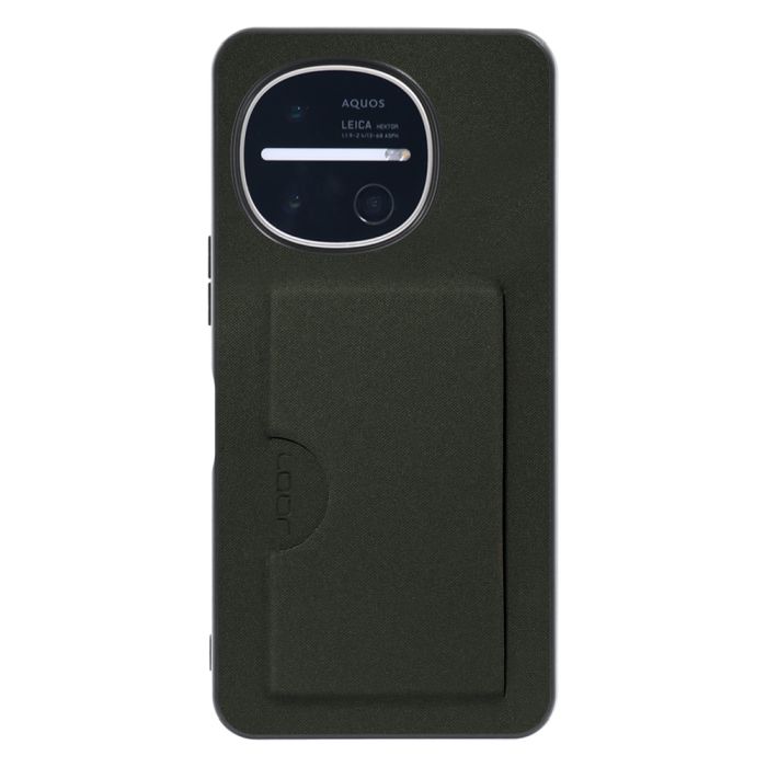 [ LOOF SKIN SLIM-SLOT ] AQUOS R11 SH-51G SH-M35 スマホケース 背面 ケース カバー ハードケース ストラップホール [ AQUOS R11 ]