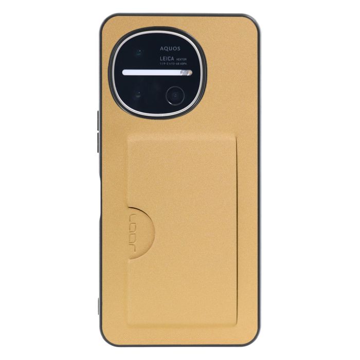 [ LOOF SKIN SLIM-SLOT ] AQUOS R11 SH-51G SH-M35 スマホケース 背面 ケース カバー ハードケース ストラップホール [ AQUOS R11 ]