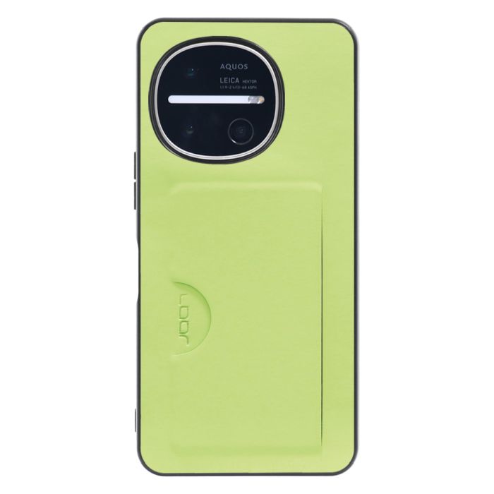 [ LOOF SKIN SLIM-SLOT ] AQUOS R11 SH-51G SH-M35 スマホケース 背面 ケース カバー ハードケース ストラップホール [ AQUOS R11 ]