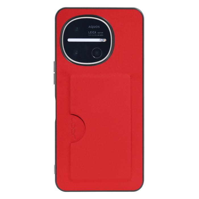 [ LOOF SKIN SLIM-SLOT ] AQUOS R11 SH-51G SH-M35 スマホケース 背面 ケース カバー ハードケース ストラップホール [ AQUOS R11 ]