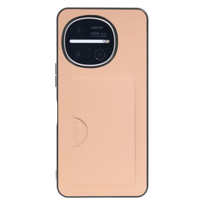 [ LOOF SKIN SLIM-SLOT ] AQUOS R11 SH-51G SH-M35 スマホケース 背面 ケース カバー ハードケース ストラップホール [ AQUOS R11 ]