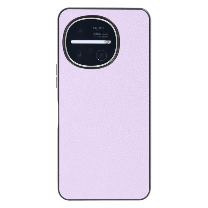 [ LOOF LUXURY-SHELL ] AQUOS R11 SH-51G SH-M35 スマホケース 背面 ケース カバー ハードケース 本革 ストラップホール [ AQUOS R11 ]