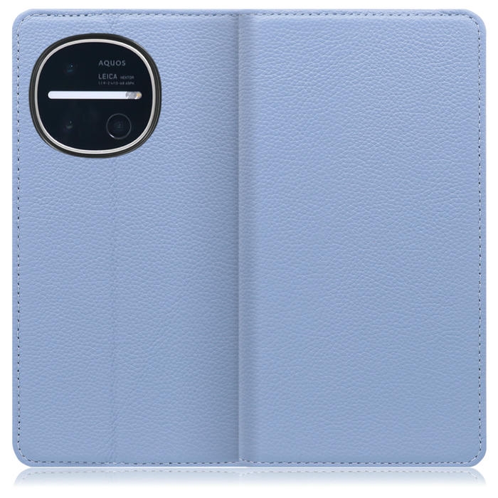 [ LOOF PASTEL ] AQUOS R11 SH-51G SH-M35 スマホケース ケース カバー 手帳型ケース カード収納 マグネット付き 本革 ベルトなし [ AQUOS R11 ]