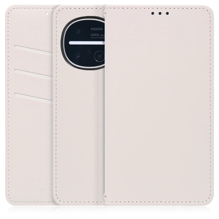[ LOOF SKIN ] AQUOS R11 SH-51G SH-M35 スマホケース ケース カバー 手帳型ケース ストラップホール スピーカーホール カード収納 マグネット付き ベルトなし  [ AQUOS R11 ]