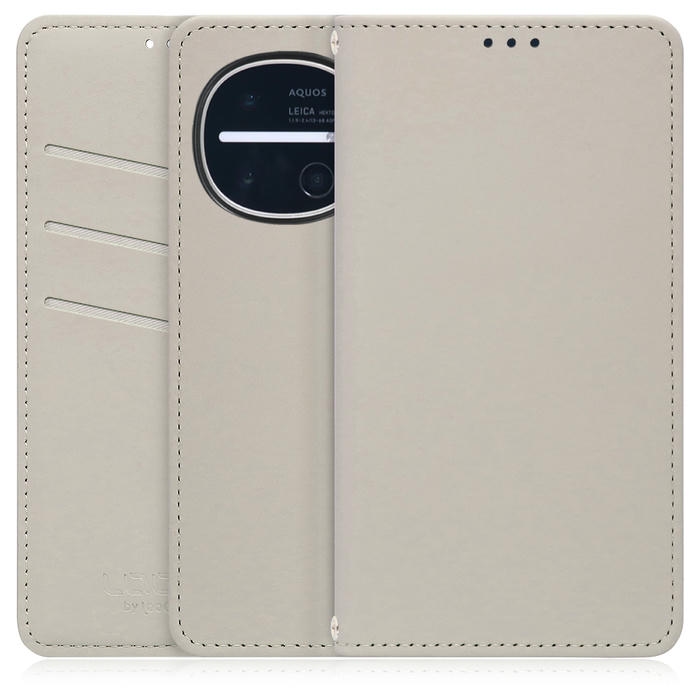 [ LOOF SKIN ] AQUOS R11 SH-51G SH-M35 スマホケース ケース カバー 手帳型ケース ストラップホール スピーカーホール カード収納 マグネット付き ベルトなし  [ AQUOS R11 ]