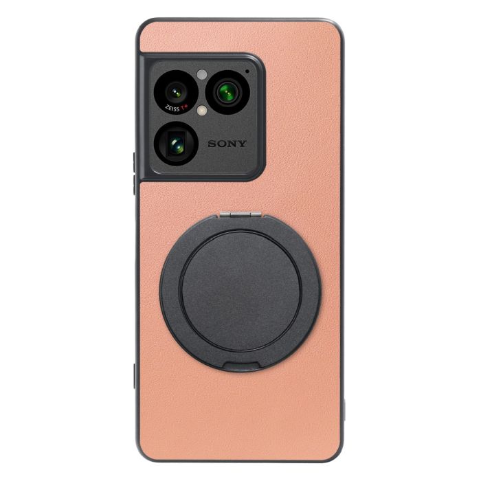 [ LOOF RING-SHELL (シンプル Ver.) ] Xperia 1 VIII XQ-GE44 SO-51G スマホケース 背面 ケース カバー ハードケース スマホリング リング付き 本革 ストラップホール [ Xperia 1 VIII ]