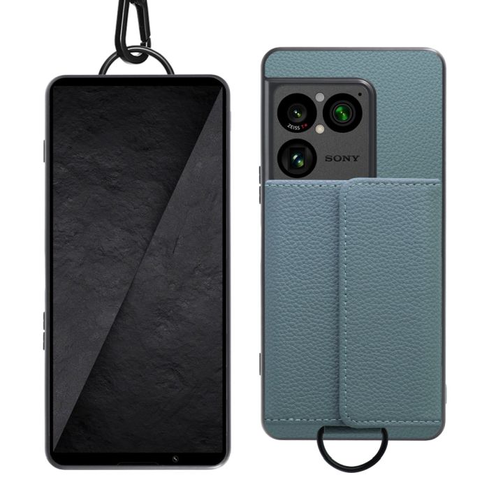 [ LOOF WALLET-SHELL ] Xperia 1 VIII XQ-GE44 SO-51G  ケース カバー スマホケース ショルダー スマホショルダー 本革 背面収納 財布 カード入れ [ Xperia 1 VIII ]
