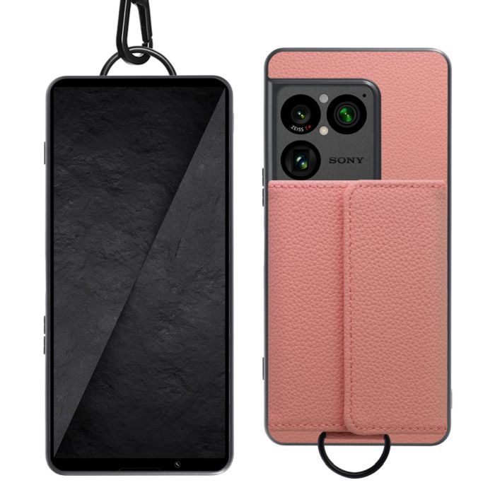 [ LOOF WALLET-SHELL ] Xperia 1 VIII XQ-GE44 SO-51G  ケース カバー スマホケース ショルダー スマホショルダー 本革 背面収納 財布 カード入れ [ Xperia 1 VIII ]