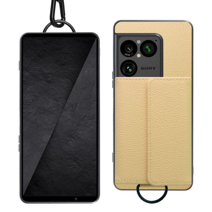 [ LOOF WALLET-SHELL ] Xperia 1 VIII XQ-GE44 SO-51G  ケース カバー スマホケース ショルダー スマホショルダー 本革 背面収納 財布 カード入れ [ Xperia 1 VIII ]