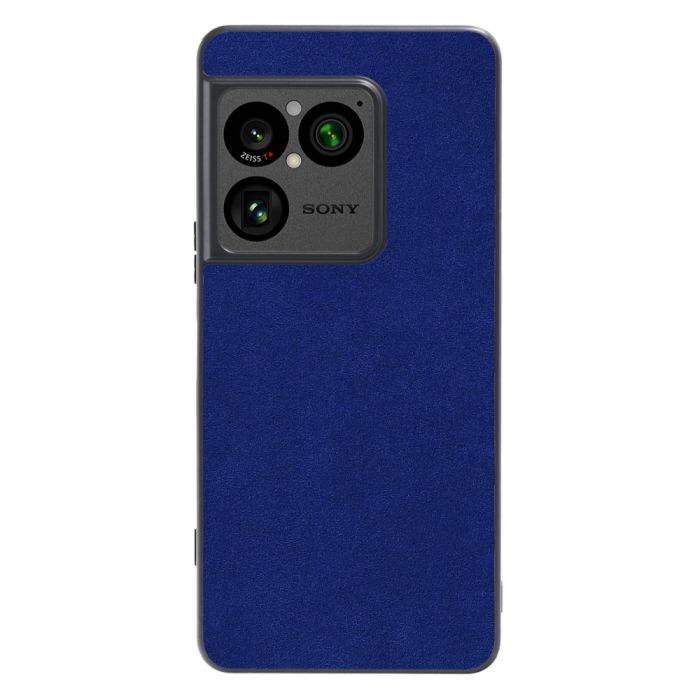 [ LOOF ALCANTARA-SHELL ] Xperia 1 VIII XQ-GE44 SO-51G ケース カバー スマホケース アルカンターラ シンプル ストラップホール [ Xperia 1 VIII ]