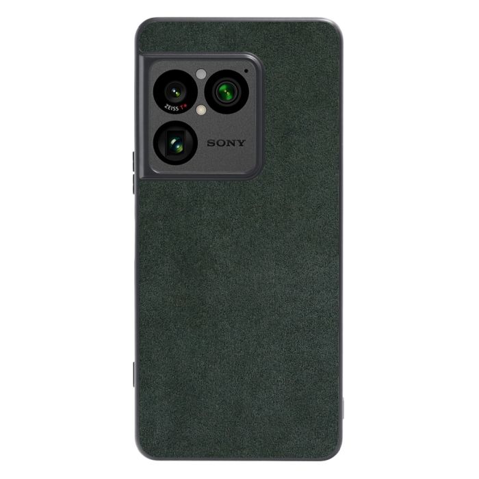 [ LOOF ALCANTARA-SHELL ] Xperia 1 VIII XQ-GE44 SO-51G ケース カバー スマホケース アルカンターラ シンプル ストラップホール [ Xperia 1 VIII ]