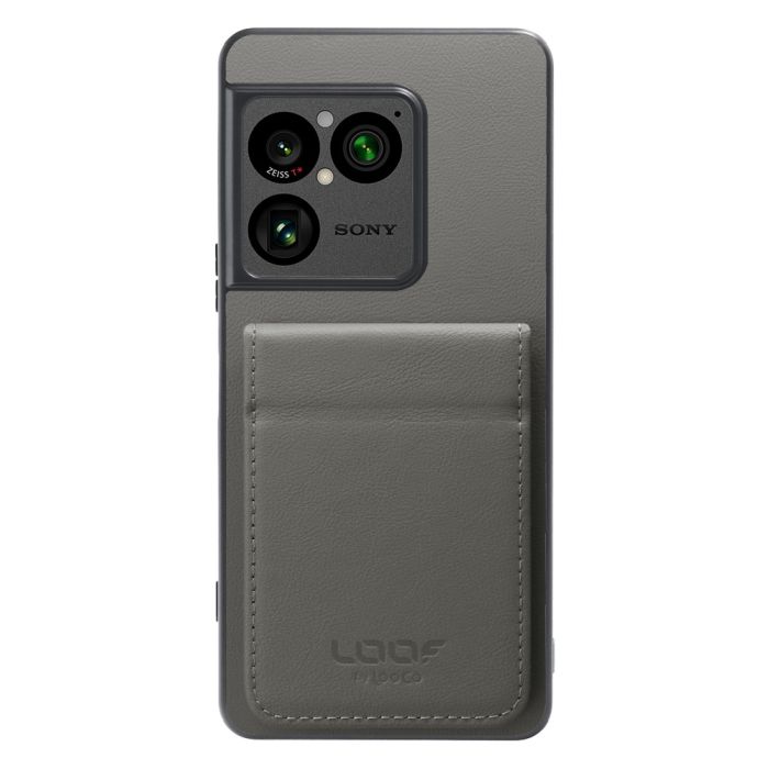 [ LOOF FOLD ] Xperia 1 VIII XQ-GE44 SO-51G ケース 背面 カード収納 カード入れ カードポケット カバー スマホケース 薄型 大容量 本革 [ Xperia 1 VIII ]