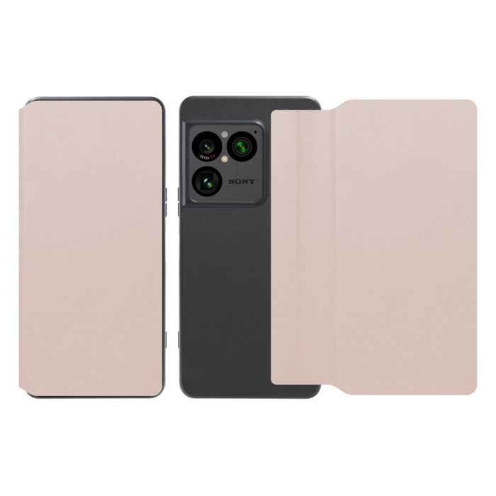 [ LOOF SLIM-FIT ] Xperia 1 VIII XQ-GE44 SO-51G スマホケース 背面 ケース カバー 手帳型 ハードケース カード収納 ポケットあり/なし マグネットなし ストラップホール [ Xperia 1 VIII ]