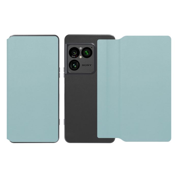 [ LOOF SLIM-FIT ] Xperia 1 VIII XQ-GE44 SO-51G スマホケース 背面 ケース カバー 手帳型 ハードケース カード収納 ポケットあり/なし マグネットなし ストラップホール [ Xperia 1 VIII ]