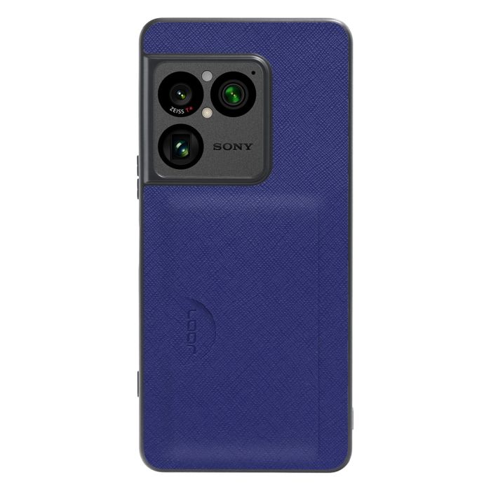 [ LOOF CASUAL-SLOT ] Xperia 1 VIII XQ-GE44 SO-51G スマホケース 背面 カード入れ カードポケット ケース カバー ハードケース カード収納 ストラップホール [ Xperia 1 VIII ]