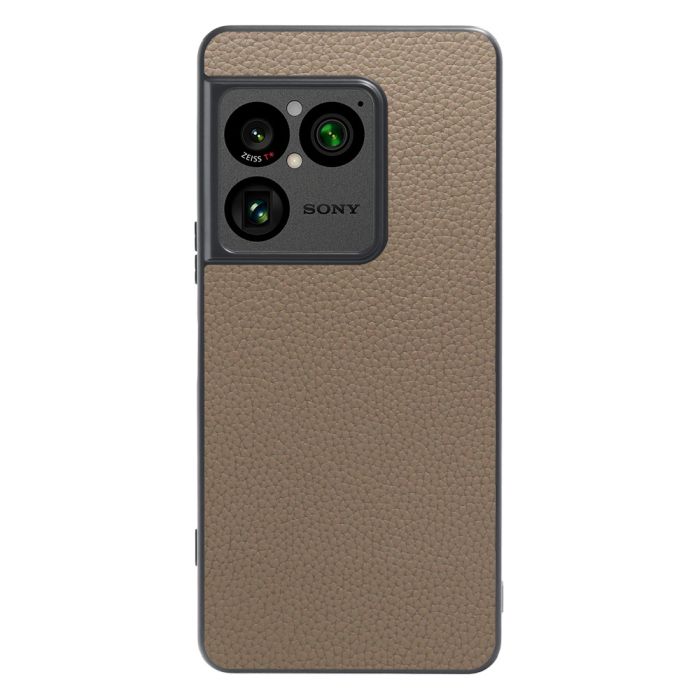 [ LOOF LUXURY-SHELL ] Xperia 1 VIII XQ-GE44 SO-51G スマホケース 背面 ケース カバー ハードケース 本革 ストラップホール [ Xperia 1 VIII ]