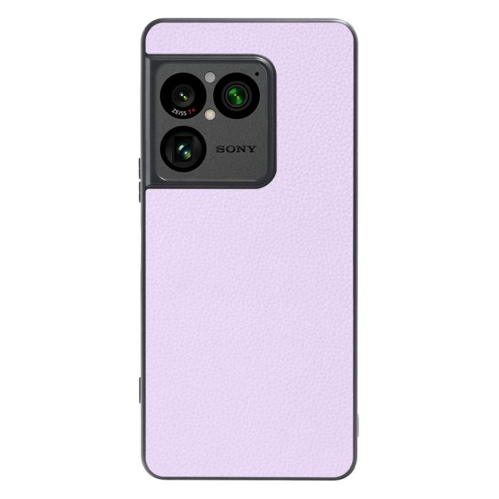 [ LOOF LUXURY-SHELL ] Xperia 1 VIII XQ-GE44 SO-51G スマホケース 背面 ケース カバー ハードケース 本革 ストラップホール [ Xperia 1 VIII ]