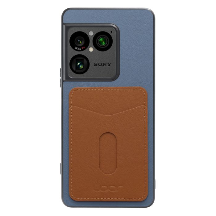 [ LOOF PASS-SHELL (LEATHER Ver.) スライド ] Xperia 1 VIII XQ-GE44 SO-51G スマホケース 背面 ケース カバー ハードケース カード収納 カードホルダー ストラップホール [ Xperia 1 VIII ]