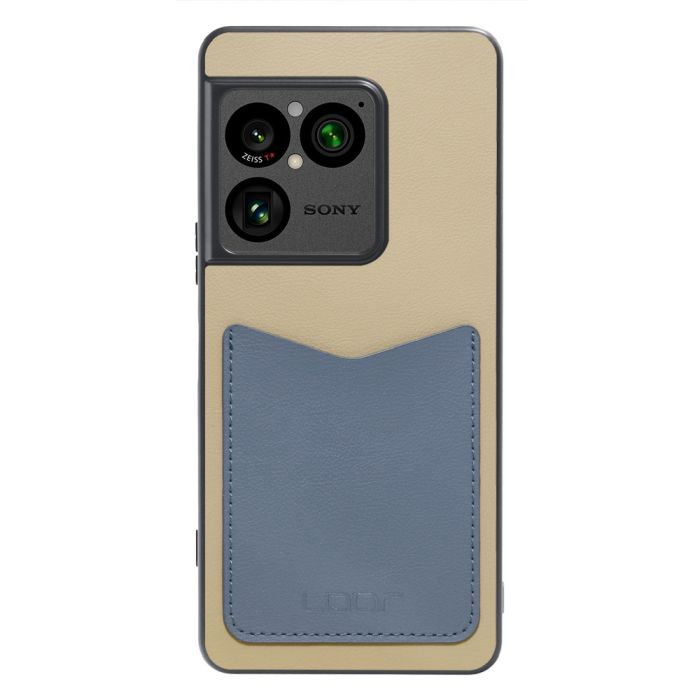 [ LOOF PASS-SHELL (LEATHER Ver.) ] Xperia 1 VIII XQ-GE44 SO-51G スマホケース 背面 ケース カバー ハードケース カード収納 カードホルダー ストラップホール [ Xperia 1 VIII ]