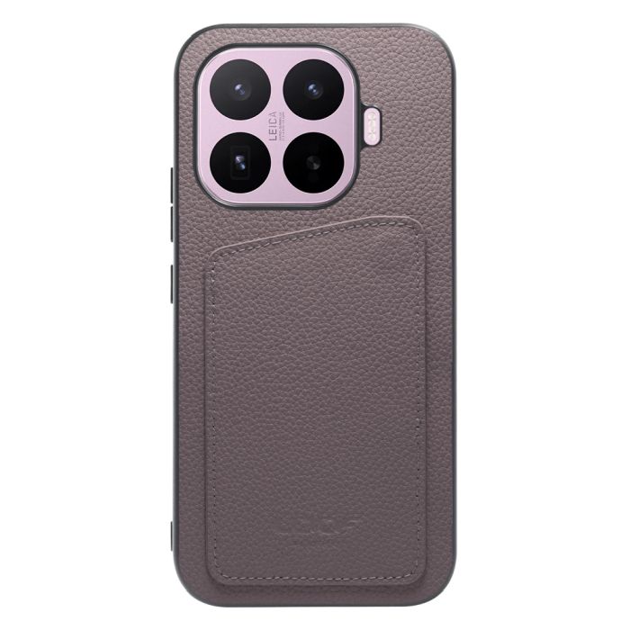 [ LOOF INVISIBLE CARD CASE-SHELL ] Xiaomi 17T シャオミ スマホケース 背面 ケース カバー 本革 見えない収納 カード 見えない 落ちない マグネット [ Xiaomi 17T ]