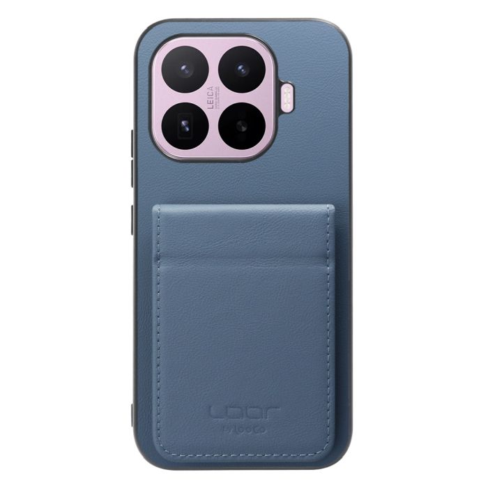 [ LOOF BASIC-SHELL SLIM CARD 2カード ] Xiaomi 17T シャオミ ケース 背面 カード収納 カード入れ カードポケット カバー スマホケース 薄型 大容量 本革 [ Xiaomi 17T ]