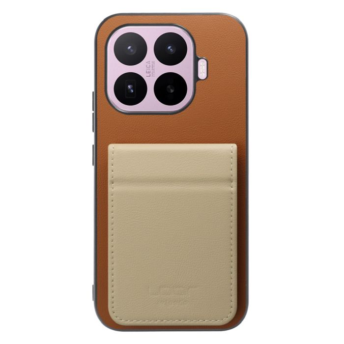 [ LOOF BASIC-SHELL SLIM CARD 2カード ] Xiaomi 17T シャオミ ケース 背面 カード収納 カード入れ カードポケット カバー スマホケース 薄型 大容量 本革 [ Xiaomi 17T ]