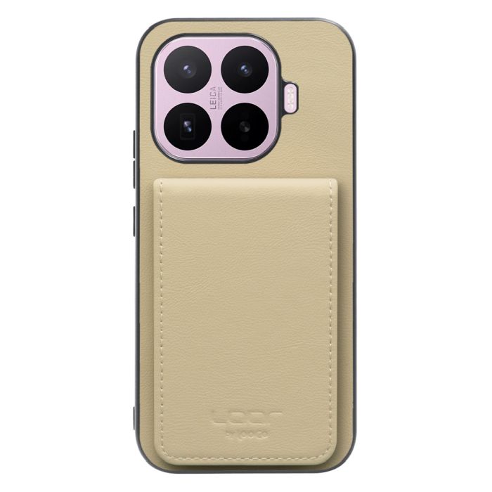 [ LOOF BASIC-SHELL SLIM CARD 4カード ] Xiaomi 17T シャオミ ケース 背面 カード収納 カード入れ カードポケット カバー スマホケース 薄型 大容量 本革 [ Xiaomi 17T ]